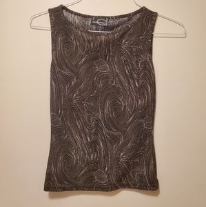 Dynamite sleeveless shirt. Classy yet sexy. Size is small.